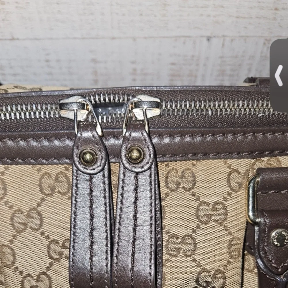 Gucci Sukey Brown and Tan Women's Bag & Wallet Bundle comes with dust bag